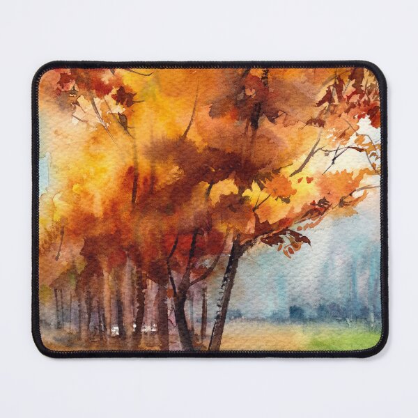 Item preview, Fall Watercolor Landscape designed and sold by CanotStop.