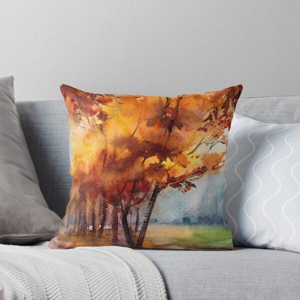 Item preview, Fall Watercolor Landscape designed and sold by CanotStop.
