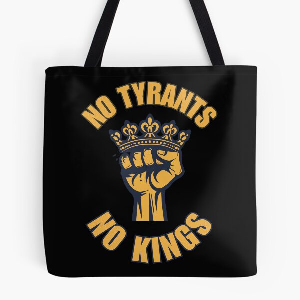 Item preview, No Tyrants No Kings Shirt - Retro Protest Fist T-Shirt - Siempre Antifascista Political Tee designed and sold by VectorForge.