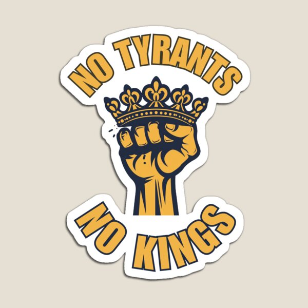Item preview, No Tyrants No Kings Shirt - Retro Protest Fist T-Shirt - Siempre Antifascista Political Tee designed and sold by VectorForge.