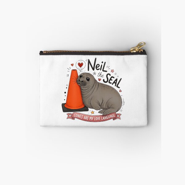 Item preview, Neil the Seal Traffic Cone Lover designed and sold by EchoWear-10M.