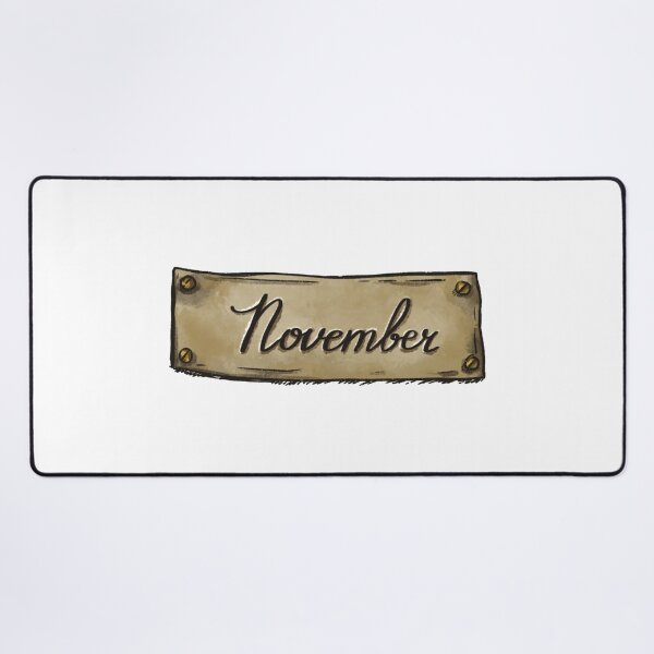 Item preview, November designed and sold by RickTShop.