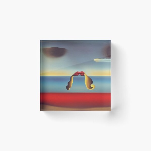 Item preview, Surreal lips in the sky at sunset, Dalí-esque style designed and sold by RAISC.