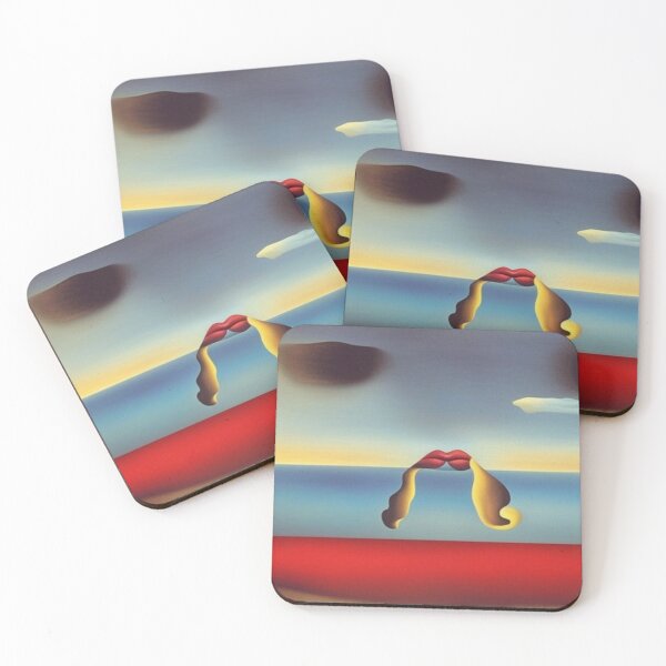Item preview, Surreal lips in the sky at sunset, Dalí-esque style designed and sold by RAISC.