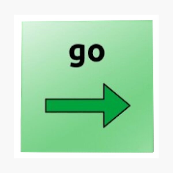 Item preview, go (AAC) designed and sold by Spunkier.