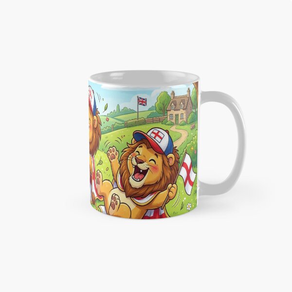 Item preview, 3 Lions England Football Team Supporters Having fun laughing designed and sold by Barbara Burgess.