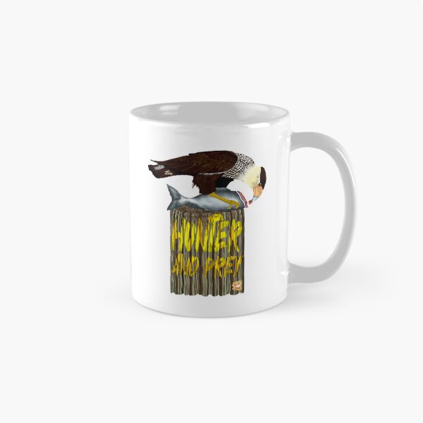 Item preview, Hunter and Prey Carcará designed and sold by Colmeia de Ideias.