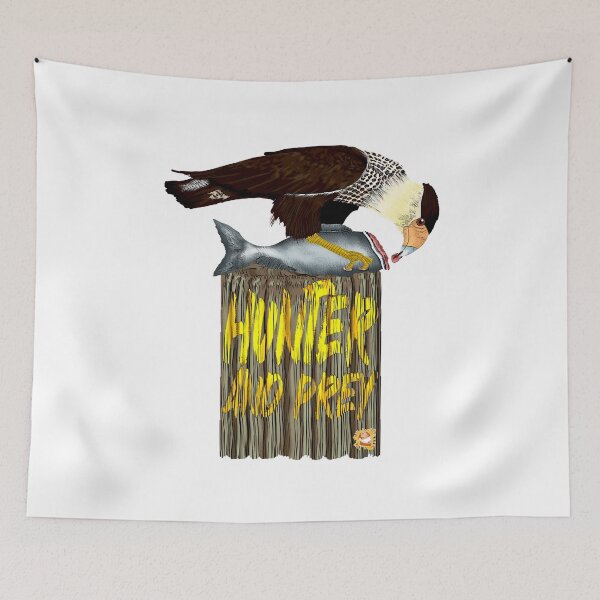 Item preview, Hunter and Prey Carcará designed and sold by Colmeia de Ideias.