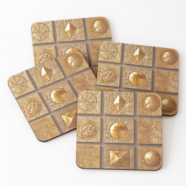 Item preview, Golden Mathematical Symbols – Elegant Math Typography for Mathematics Lovers designed and sold by WordPlayStudio.