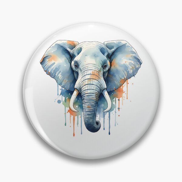 Item preview, Watercolor elephant classic t-shirt  designed and sold by Knowvhere.