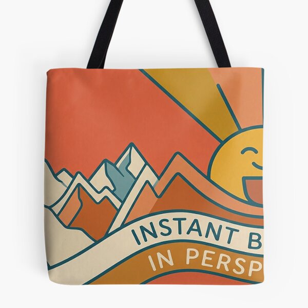 Item preview, Instant Boost in Perspective – Coffee Lover Sunrise Retro Design designed and sold by Sara-Ai.