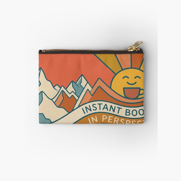 Item preview, Instant Boost in Perspective – Coffee Lover Sunrise Retro Design designed and sold by Sara-Ai.