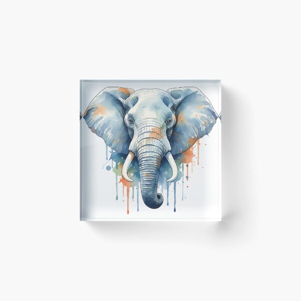 Item preview, Watercolor elephant classic t-shirt  designed and sold by Knowvhere.