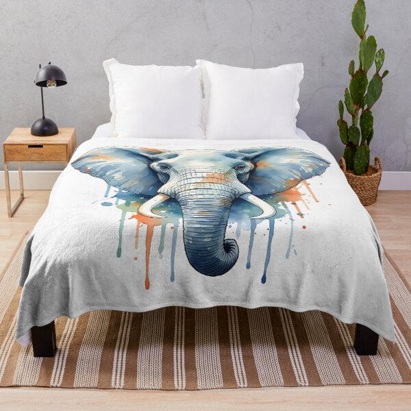 Item preview, Watercolor elephant classic t-shirt  designed and sold by Knowvhere.