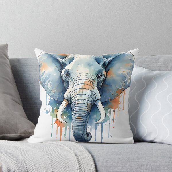 Item preview, Watercolor elephant classic t-shirt  designed and sold by Knowvhere.