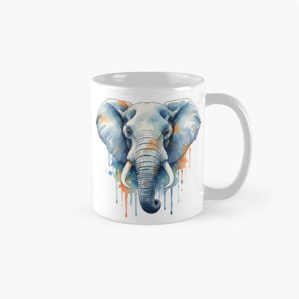 Item preview, Watercolor elephant classic t-shirt  designed and sold by Knowvhere.