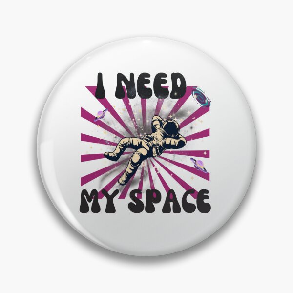 Item preview, I Need My Space Funny Astronaut Retro Galaxy Pun designed and sold by Pablo70 Store.