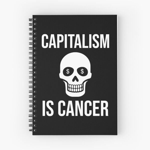 Item preview,  Capitalism is cancer  designed and sold by Rachel the Artist .