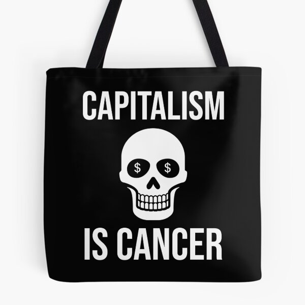 Item preview,  Capitalism is cancer  designed and sold by Rachel the Artist .