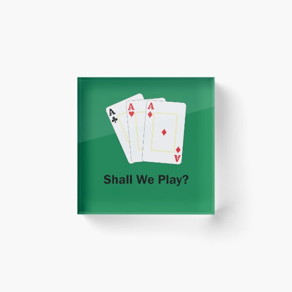 Item preview, Shall we Play? designed and sold by Art Studio Design.