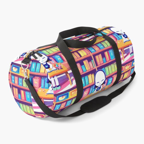 Item preview, Digital Art - Chibi Kawaii Illustration, Reading in a Psychedelic Pop Art Universe designed and sold by Zone--Gaming.
