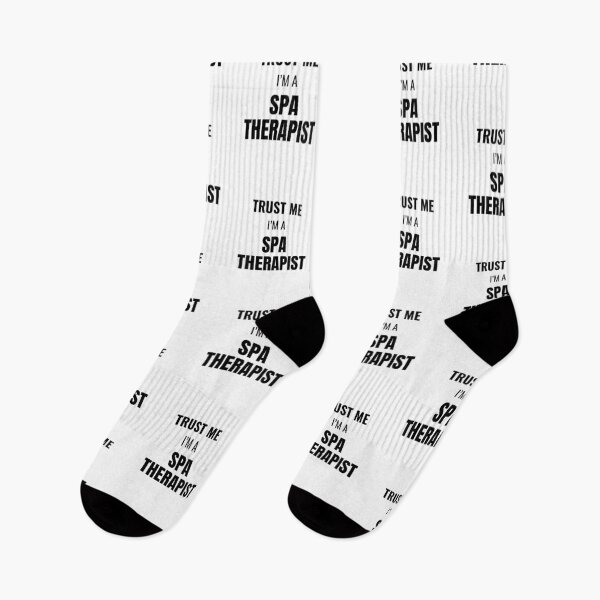 Item preview, Trust Me I'm a Spa Therapist (Black) designed and sold by ShipCrewNation.