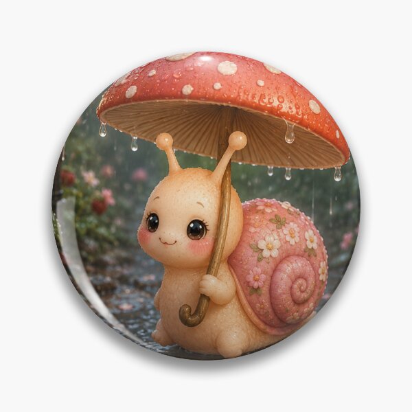 Item preview, Cute nails with mushroom umbrella designed and sold by Design by Sara.