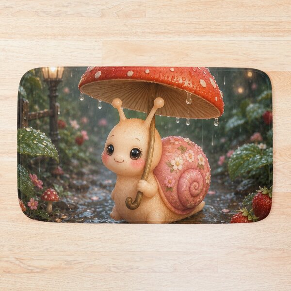 Item preview, Cute nails with mushroom umbrella designed and sold by Design by Sara.