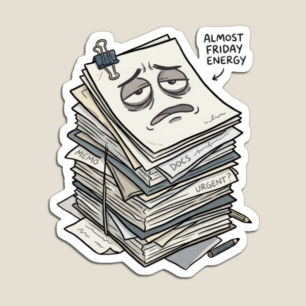 Item preview, Almost Friday Energy designed and sold by StickVerse by Owais.