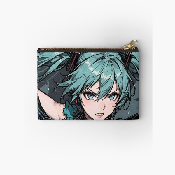 Item preview, Hatsune Miku Samurai Cyber Warrior Anime Art | Neon Katana Vocaloid Illustration designed and sold by Dyan4.