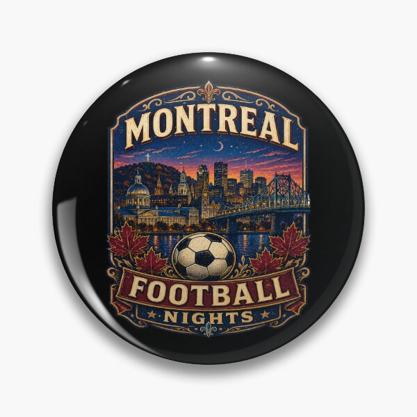 Item preview, Montreal Football Nights Retro Soccer Travel Shirt | Vintage Canada Skyline Soccer Fan Gift | Maple Leaf City Travel Poster  designed and sold by Globalcitytees.