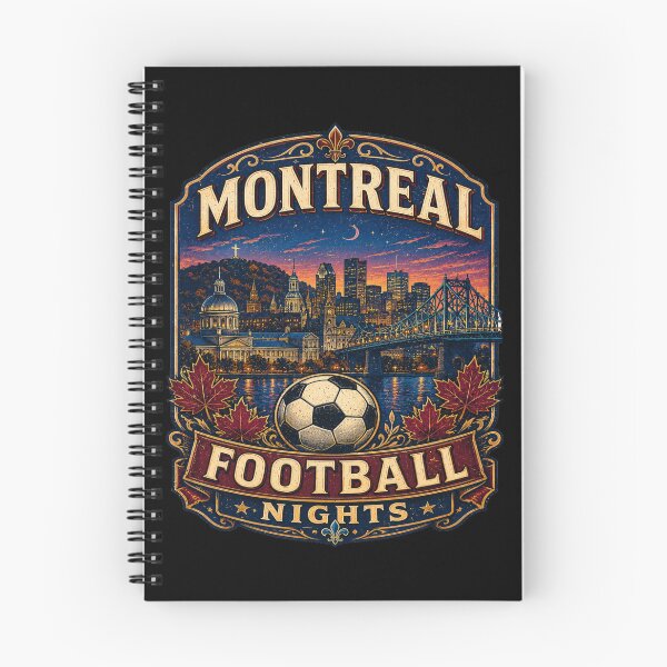 Item preview, Montreal Football Nights Retro Soccer Travel Shirt | Vintage Canada Skyline Soccer Fan Gift | Maple Leaf City Travel Poster  designed and sold by Globalcitytees.