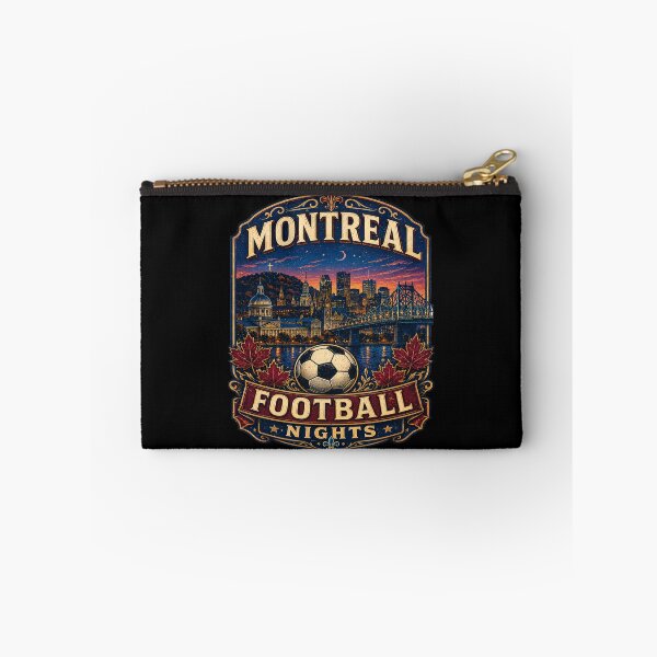 Item preview, Montreal Football Nights Retro Soccer Travel Shirt | Vintage Canada Skyline Soccer Fan Gift | Maple Leaf City Travel Poster  designed and sold by Globalcitytees.