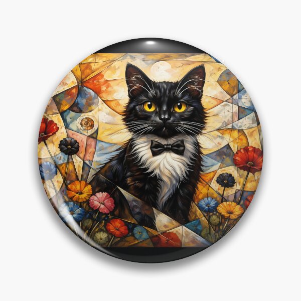 Item preview, Charming Cat Amidst Vibrant Flowers designed and sold by cuprum.