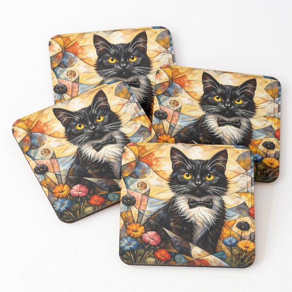 Item preview, Charming Cat Amidst Vibrant Flowers designed and sold by cuprum.