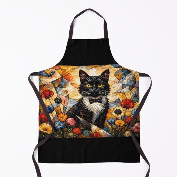 Item preview, Charming Cat Amidst Vibrant Flowers designed and sold by cuprum.