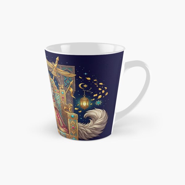 Item preview, Royal Persian Cat King | Ancient Persian Fantasy Crown Art designed and sold by Sara-Ai.
