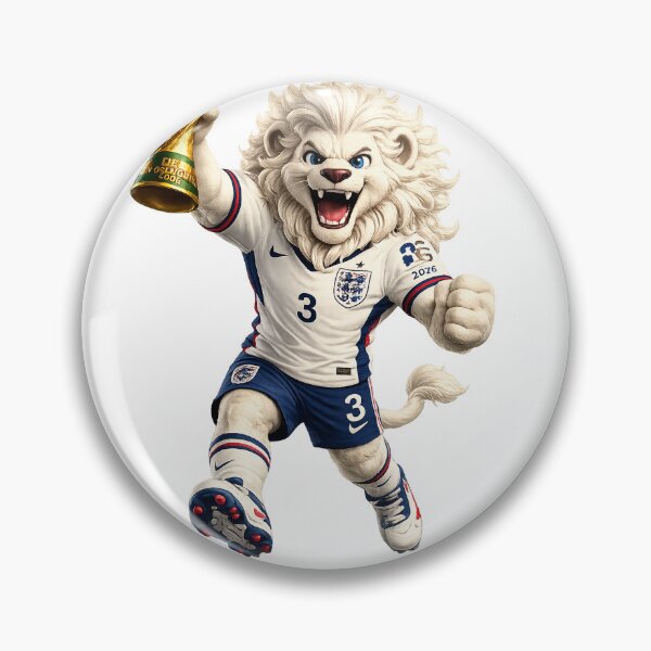 Item preview, Champion Lion Soccer Mascot Character designed and sold by SprinkleShades.