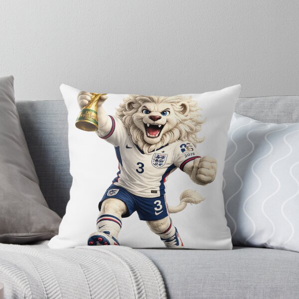 Item preview, Champion Lion Soccer Mascot Character designed and sold by SprinkleShades.