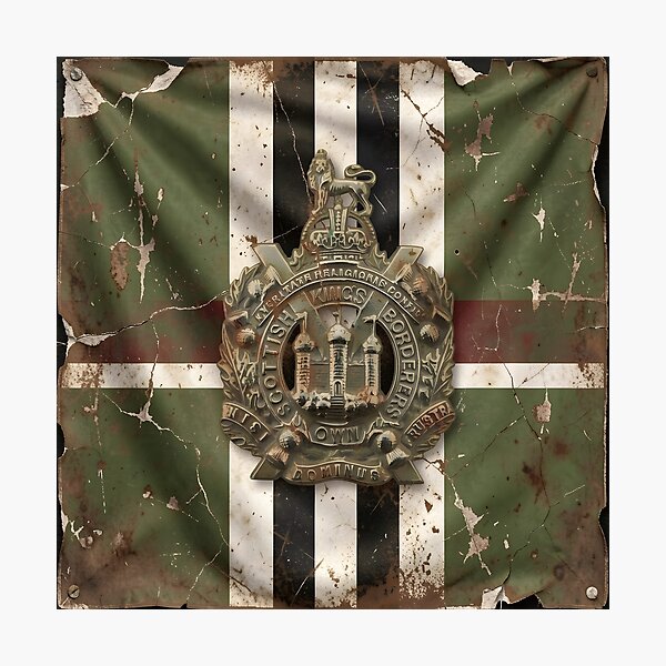 Item preview, KOSB on D-Day Stripes designed and sold by rgrayling.