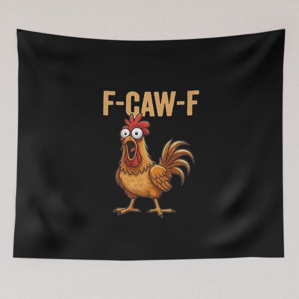 Item preview, Funny F-Caw-F chicken designed and sold by Gbriel3.