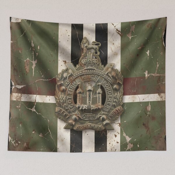 Item preview, KOSB on D-Day Stripes designed and sold by rgrayling.
