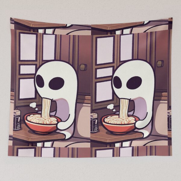 Item preview, Digital Art - Contemporary Artist, Hungry Ghost in a Minimalist Setting designed and sold by Zone--Gaming.