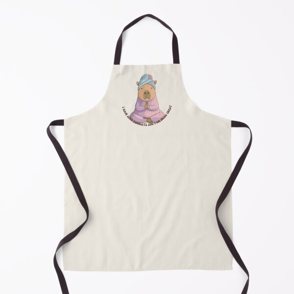 Item preview, Funny Zen Capybara Yoga - I Have Zero Thoughts designed and sold by StoryVibes.