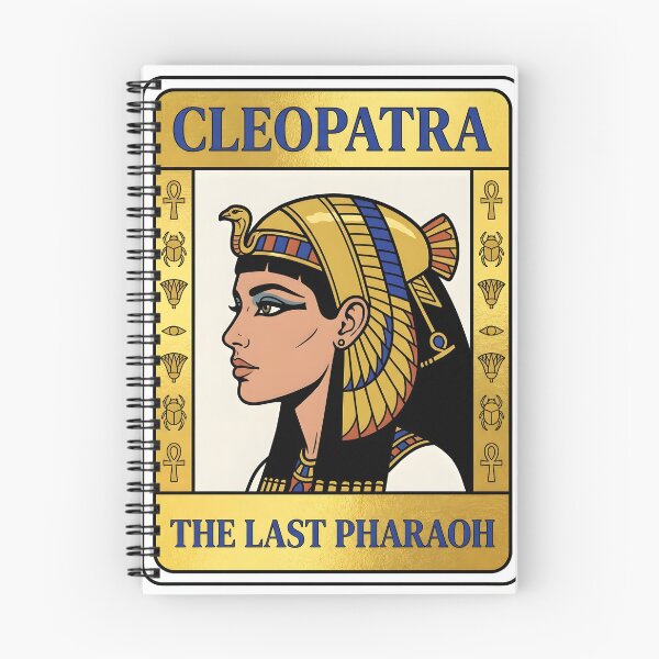 Item preview, Cleopatra The Last Pharaoh Egyptian Queen Playing Card Poster Graphic designed and sold by EKHOAISTORE.