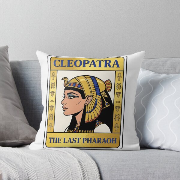Item preview, Cleopatra The Last Pharaoh Egyptian Queen Playing Card Poster Graphic designed and sold by EKHOAISTORE.