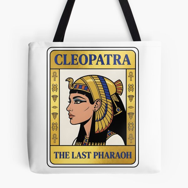 Item preview, Cleopatra The Last Pharaoh Egyptian Queen Playing Card Poster Graphic designed and sold by EKHOAISTORE.