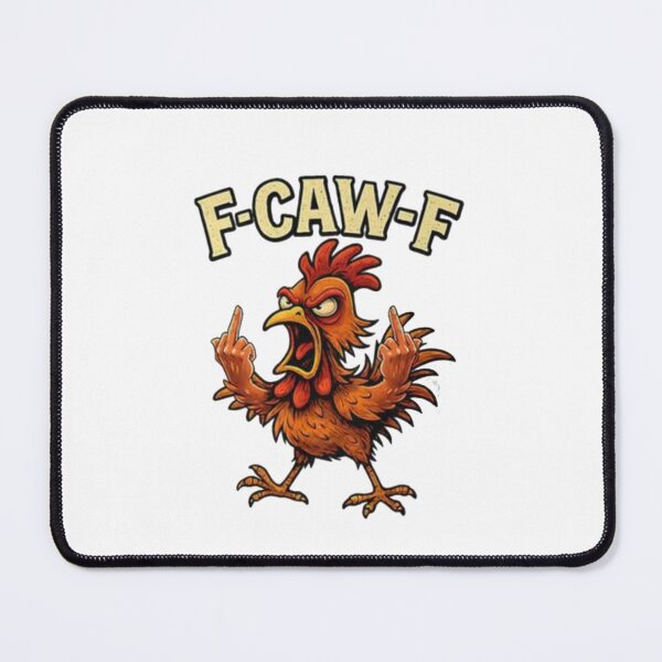 Item preview, Funny F-Caw-F chicken designed and sold by Gbriel3.
