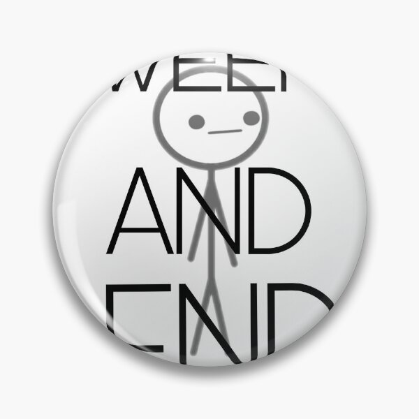 Item preview, Stickman graphic weekend designed and sold by SoMoley.
