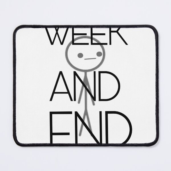 Item preview, Stickman graphic weekend designed and sold by SoMoley.